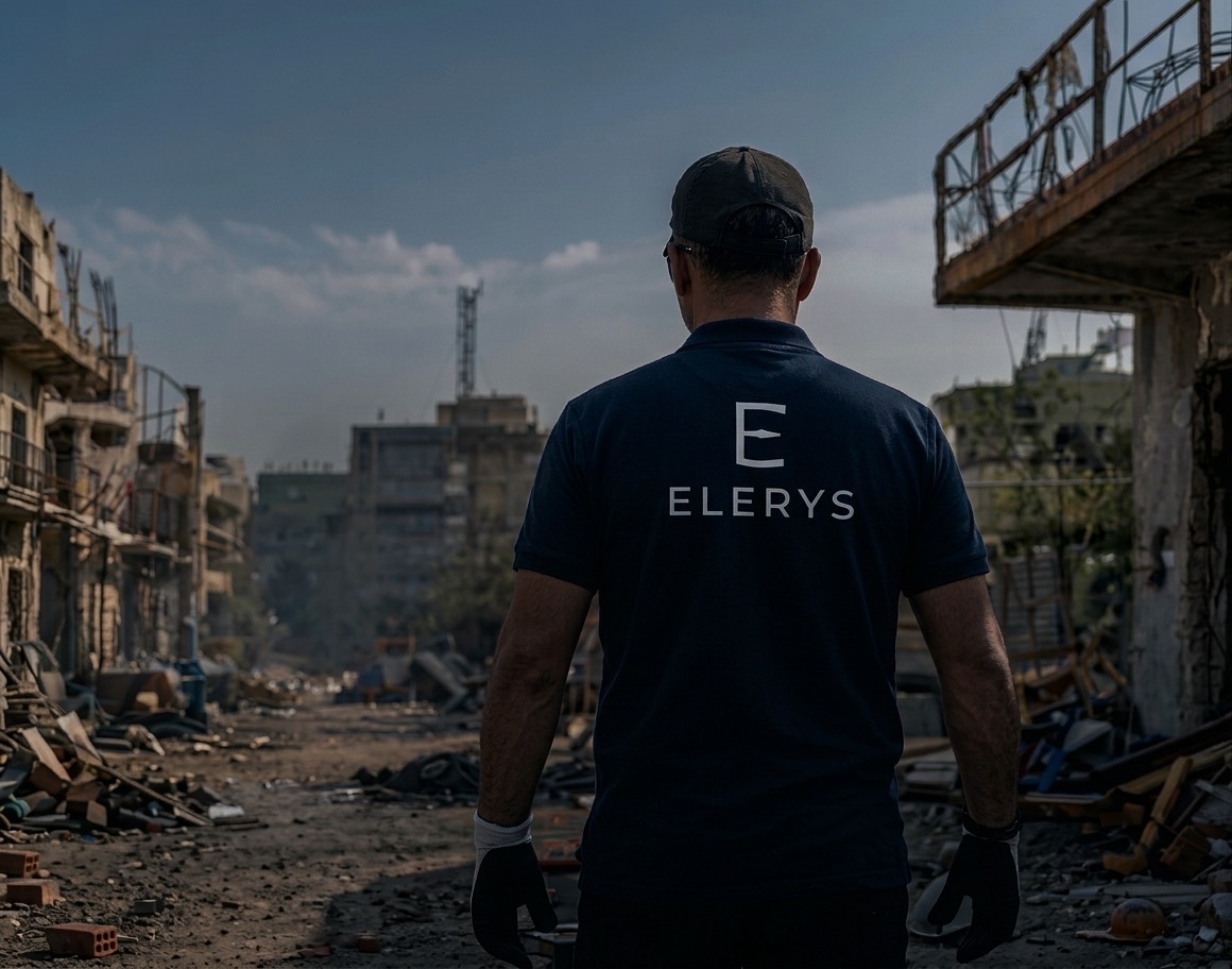 Nettoyage de fin de chantier dans un local professionnel